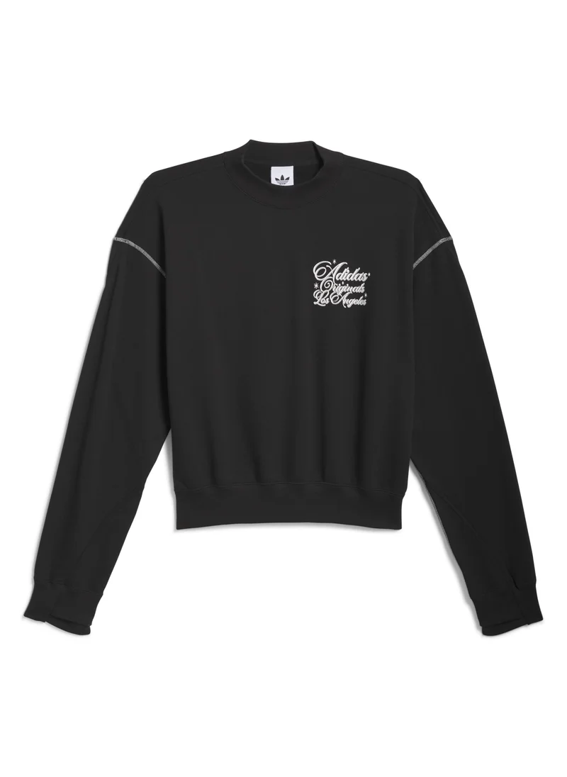 Adidas adidas Crew Neck Black Originals Unisex SWEATSHIRTS