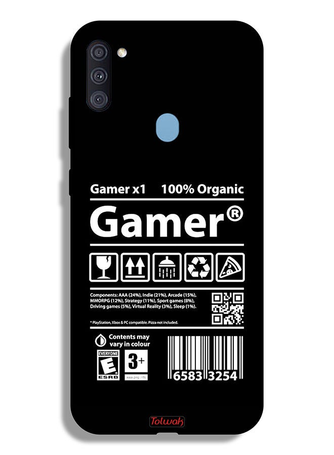 Tolwak Samsung Galaxy A11 Protective Case Cover Gamer Sticker - Image 1