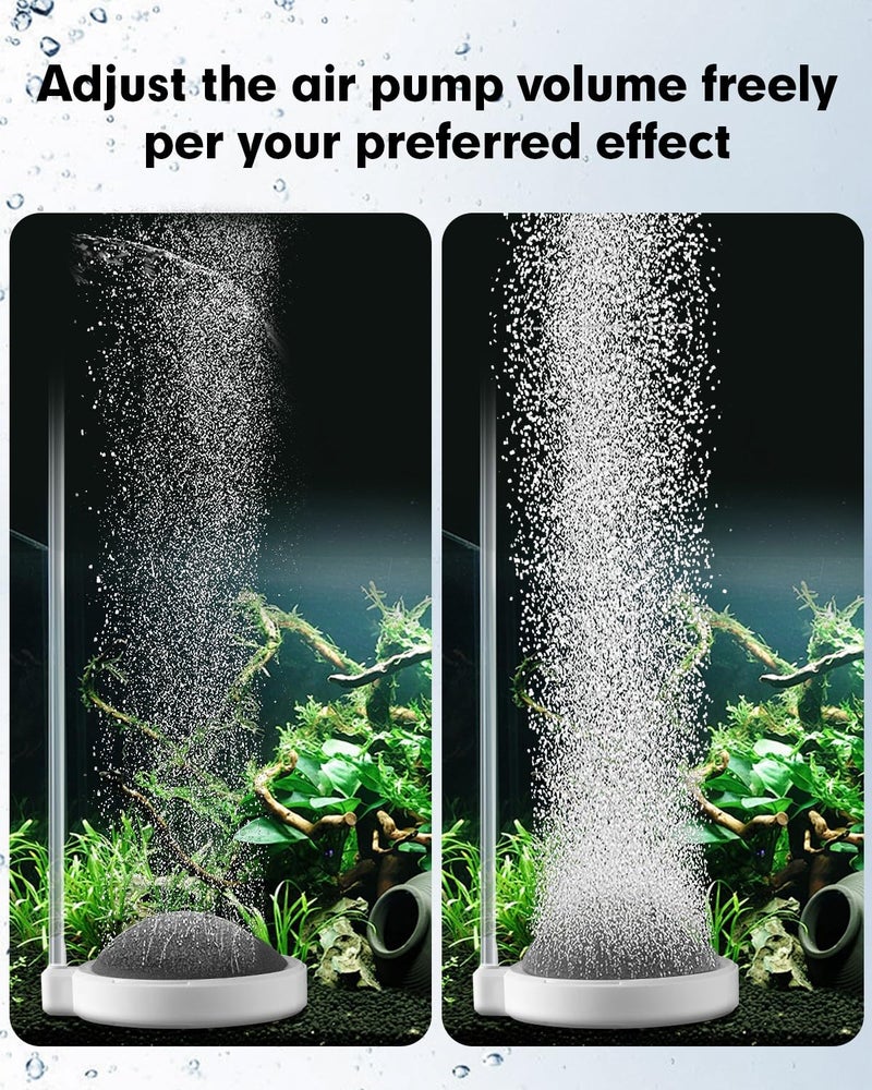 BLOTFISH Air Stone for Aquarium Fish Tank Bubbler, 2 Inch Small Nano Air Bubble Stone Aerator Fish Tank Accessories - Image 3