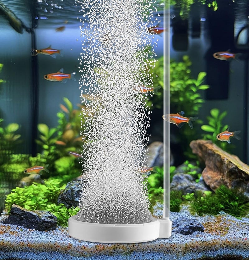 BLOTFISH Air Stone for Aquarium Fish Tank Bubbler, 2 Inch Small Nano Air Bubble Stone Aerator Fish Tank Accessories - Image 1