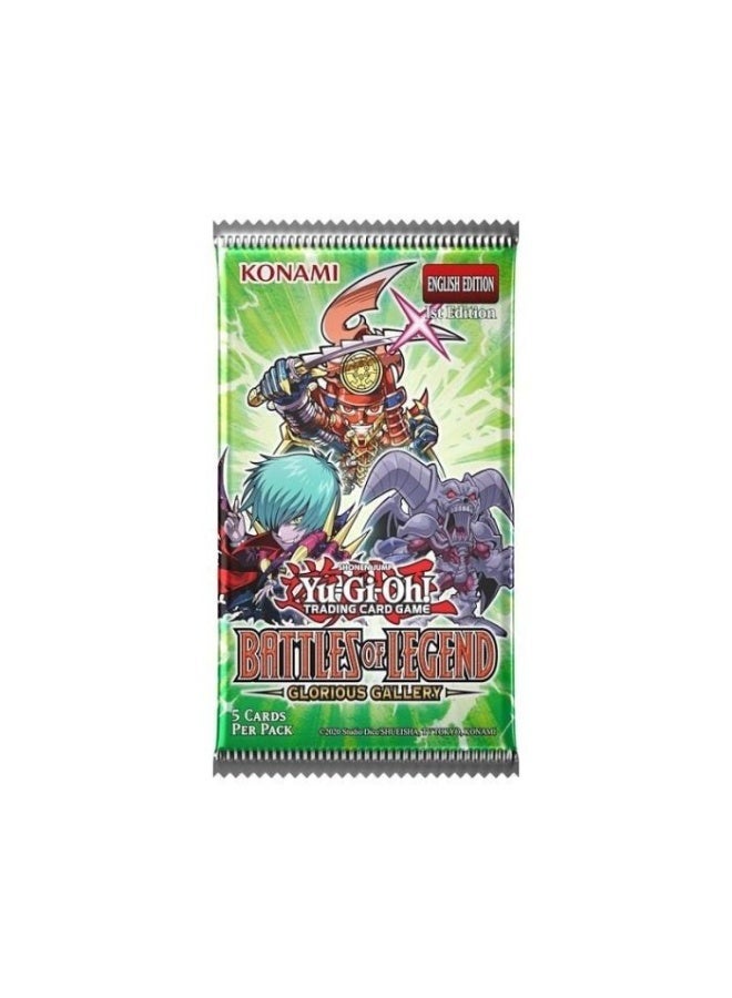 Konami Yu-Gi-Oh! TCG: Battles of Legend: Glorious Gallery 3-Pack Tuckbox - Image 3