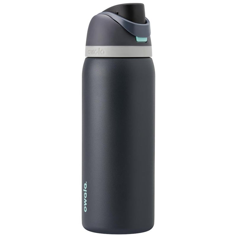 Owala FreeSip Insulated Stainless Steel Water Bottle with Straw for Sports, Travel, and School BPA-Free Sports Water Bottle, 32 oz, Foggy Tide - Image 1