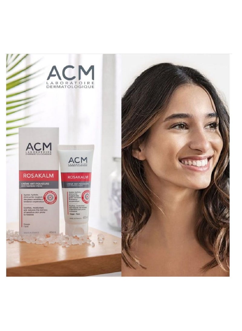 ACM Rosakalm Anti-Redness Cream For Reactive & Sensitive Skin 40ml