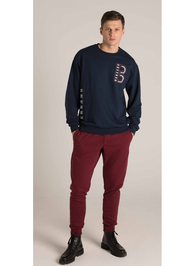 Marco Bergamo PANTS BASIC WITH CONTRAST LOGO - Image 1