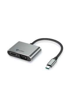 PowerExpand 4-In-1 Multifunction USB-C Hub Grey