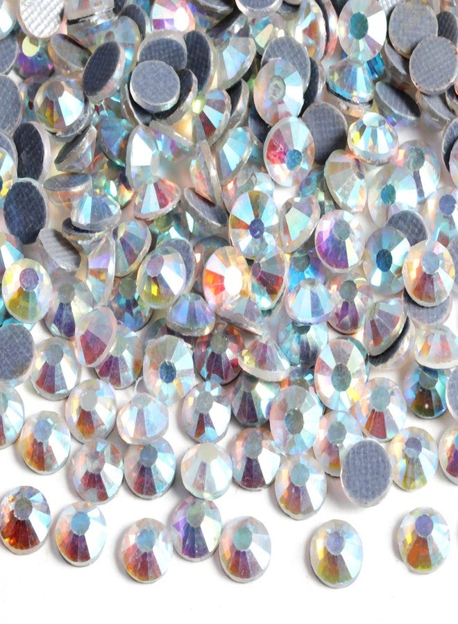 BEADSLAND 6000PCS Hotfix Rhinestones Bulk, Clear AB Rhinestones for Crafts Clothes,Hotfix Crystals DIY Decoration, SS10, 2.7-2.9mm - Image 1