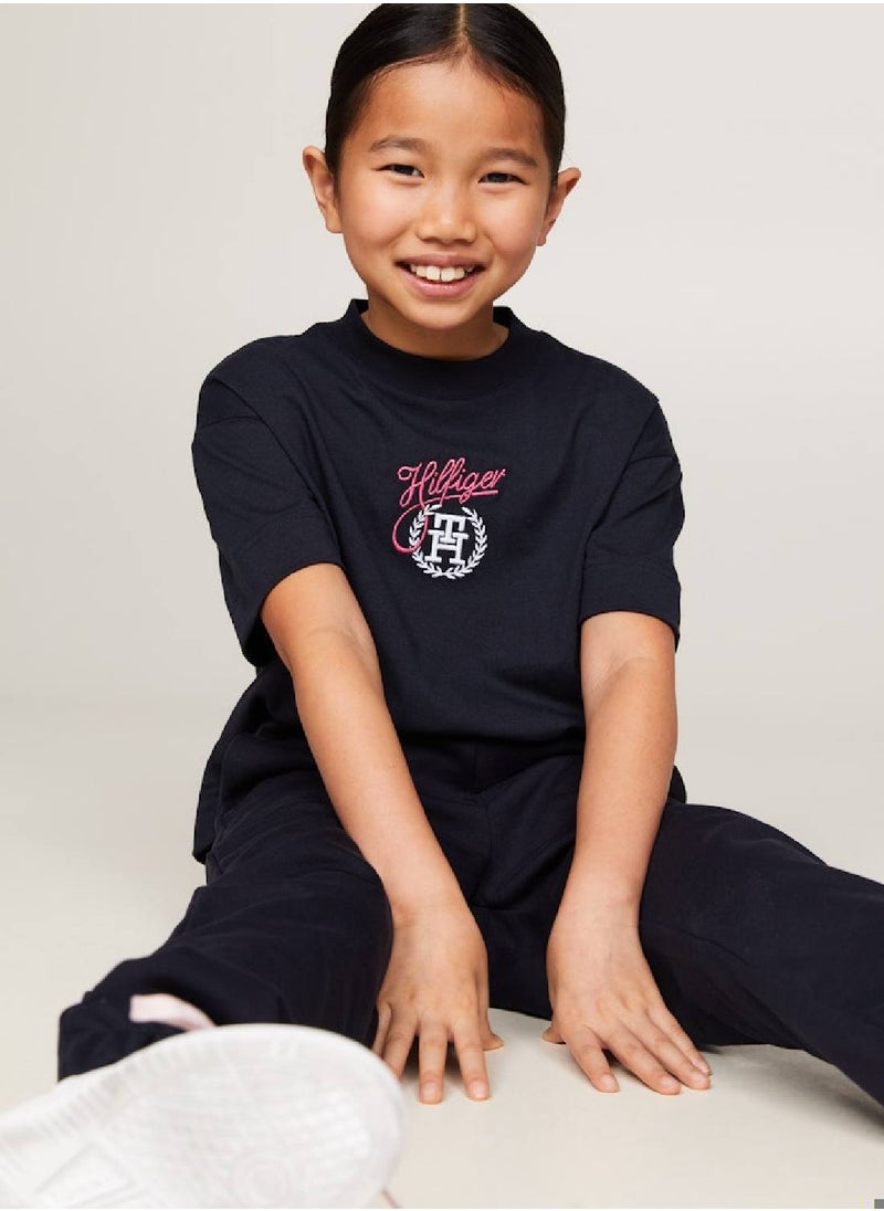 Th Monogram Script Logo T-Shirt