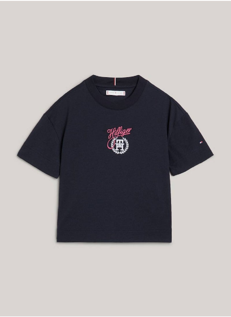 Th Monogram Script Logo T-Shirt