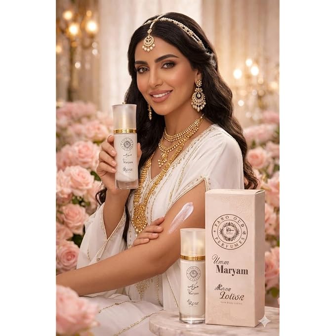 PARO OUD Umm Maryam Ma I Rose Body Lotion I French Rose Fragrance I Long-Lasting I for All Skin Types I Women & Men - Image 2