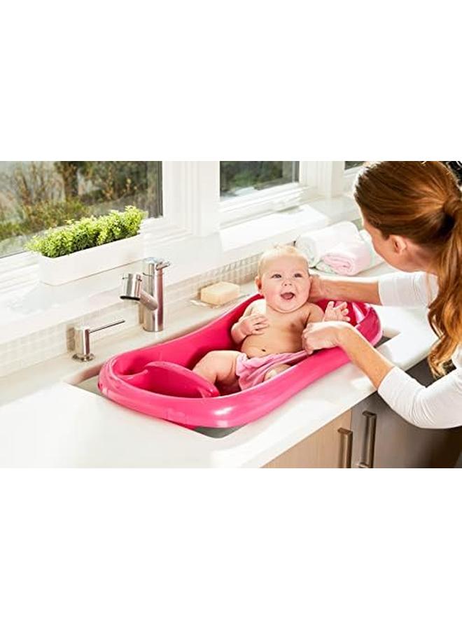 ذا فيرست ييرز حمالة الحوت الوردية من Sure Comfort Tub - Image 2