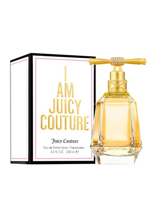 Juicy Couture Juicy Couture, I am Juicy Eau De Parfum, Women's Perfume with Notes of Pomelo, Gardenia & Amber - Fruity & Sweet Perfume for Women, EDP Spray, 3.4 Fl Oz 