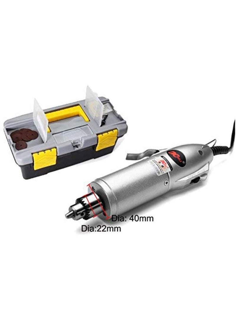 DIY Crafts Diy Crafts 12466 220 V Micro Electric Hand Drill With Variable Speed, Multicolor  - Image 4