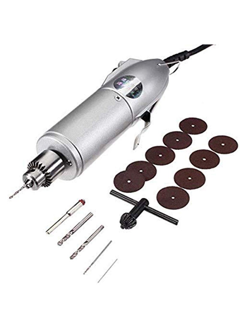 DIY Crafts Diy Crafts 12466 220 V Micro Electric Hand Drill With Variable Speed, Multicolor  - Image 1