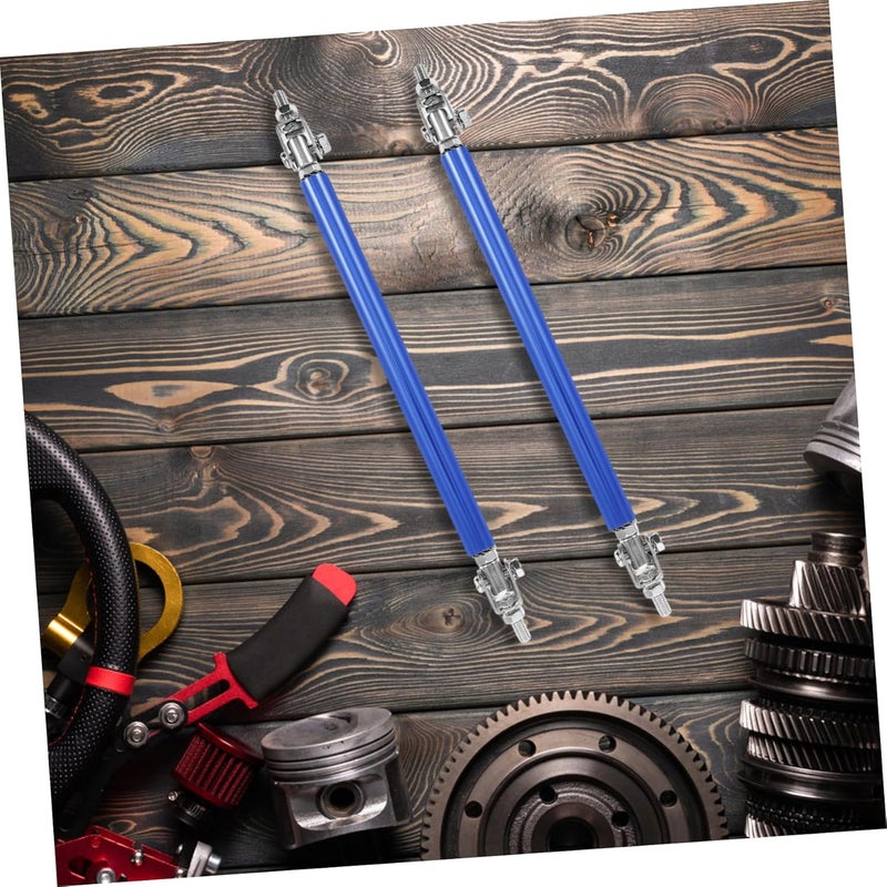 Luxshiny Adjustable Splitter Rods for Car Front Bumper Lip Reinforced Strut Rods Sturdy Materials - Image 1