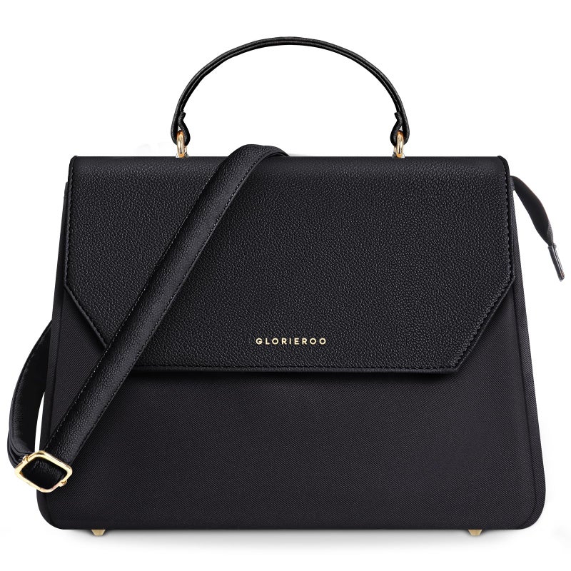 GLORIEROO Luxury Lunch Box Women - Adult Vegan Leather Lunch Bag with for Work - Image 1