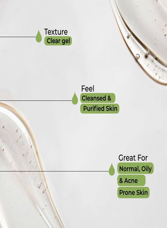 NutriGlow 8% AHA BHA Spot Correction Daily Face Wash, Gentle Exfoliating Formula with Cucumber, Glycolic Acid, All Skin Types For Men And Women (100ml) - Image 4