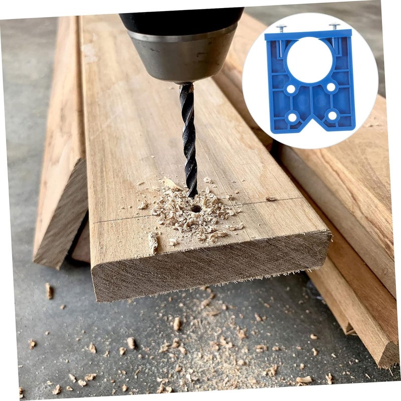 Uonlytech 4pcs Cabinet Hinge Hinge Door Template Router Cabinet Handle Tool Hardware for Cupboard Doors - Image 3