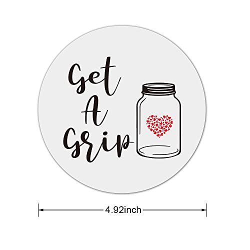 FTONENI Silicone Jar Opener Gripper Pad, Jar Grippers for Opening Jars, Get A Grip Rubber Bottle Opener Gripper Pad, Round Multi-Purpose Non Slip Heat Insulation Bottle Lid Openers for Seniors Kids 2 Pieces - Image 2