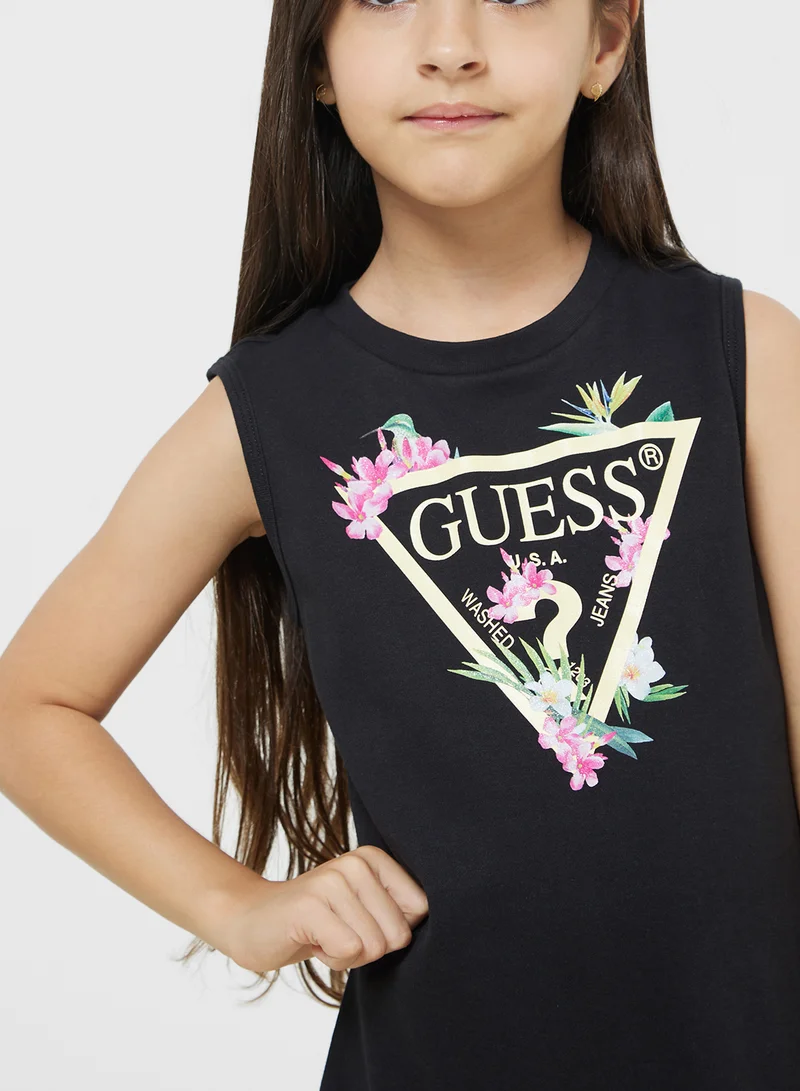 GUESS Kids Essential Midi Dress