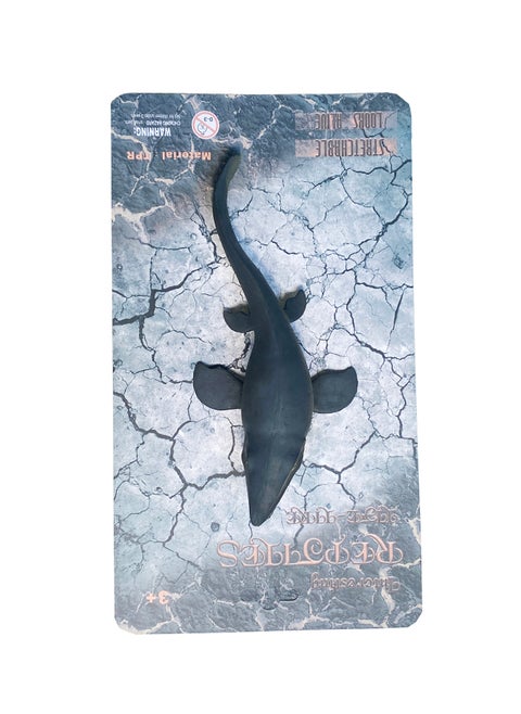 Galaxy Mosasaurus Toy - Realistic Large Marine Reptile Figurine | Streamlined Body with Flippers And Powerful Tail | Detailed Extinct Predator Model for Kids