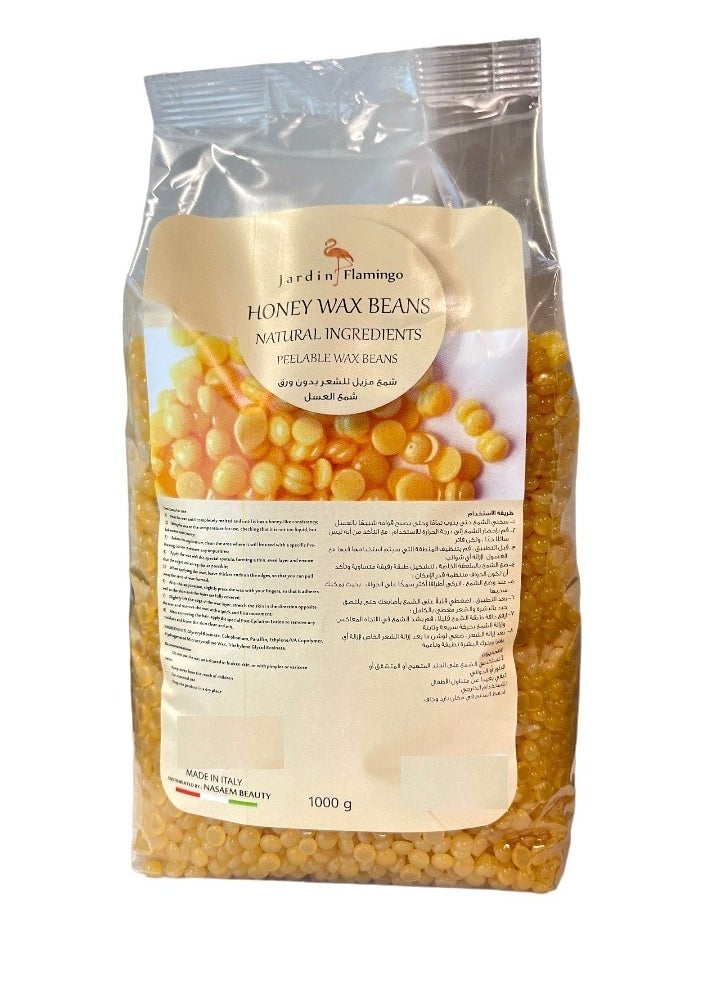 Jardin Flamingo - Ozel Wax Beans Natural Ingredients Peelable Wax Beans 1000 grams - Image 1