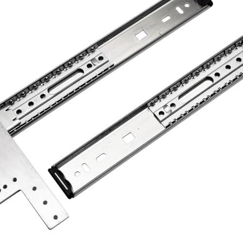 RAB Pocket Door Sliding Channel, Hidden Doors Suitable for Cupbord, Wardrobe (Code:- Pocket Channel, Size:- 12" inch, Only Pocket Channel Pack of 1 Set of 2 PCS) - Image 3