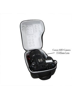 Hermitshell Hard Storage Carrying Travel Case Bag for Canon EOS T7 T8i 2000D 80D 70D 60D Rebel T6 1300D T6s 760D T6i 750D T5 1200D T5i 700D T4i 650D T3i 600D T3 1100D 18-200mm, 18-135mm, 15-85mm, 55-250mm DSLR Le  - Image 4