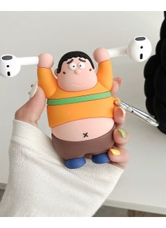 KUYING Suitable For Apple Bluetooth Earphones With Silicone Cartoon Protective Case 