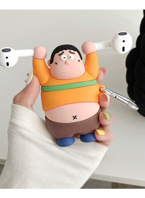 Suitable For Apple Bluetooth Earphones With Silicone Cartoon Protective Case