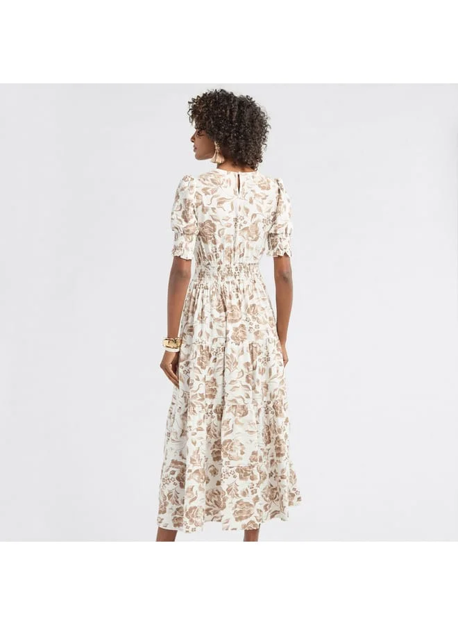 Splash FAV Floral Tiered Dress