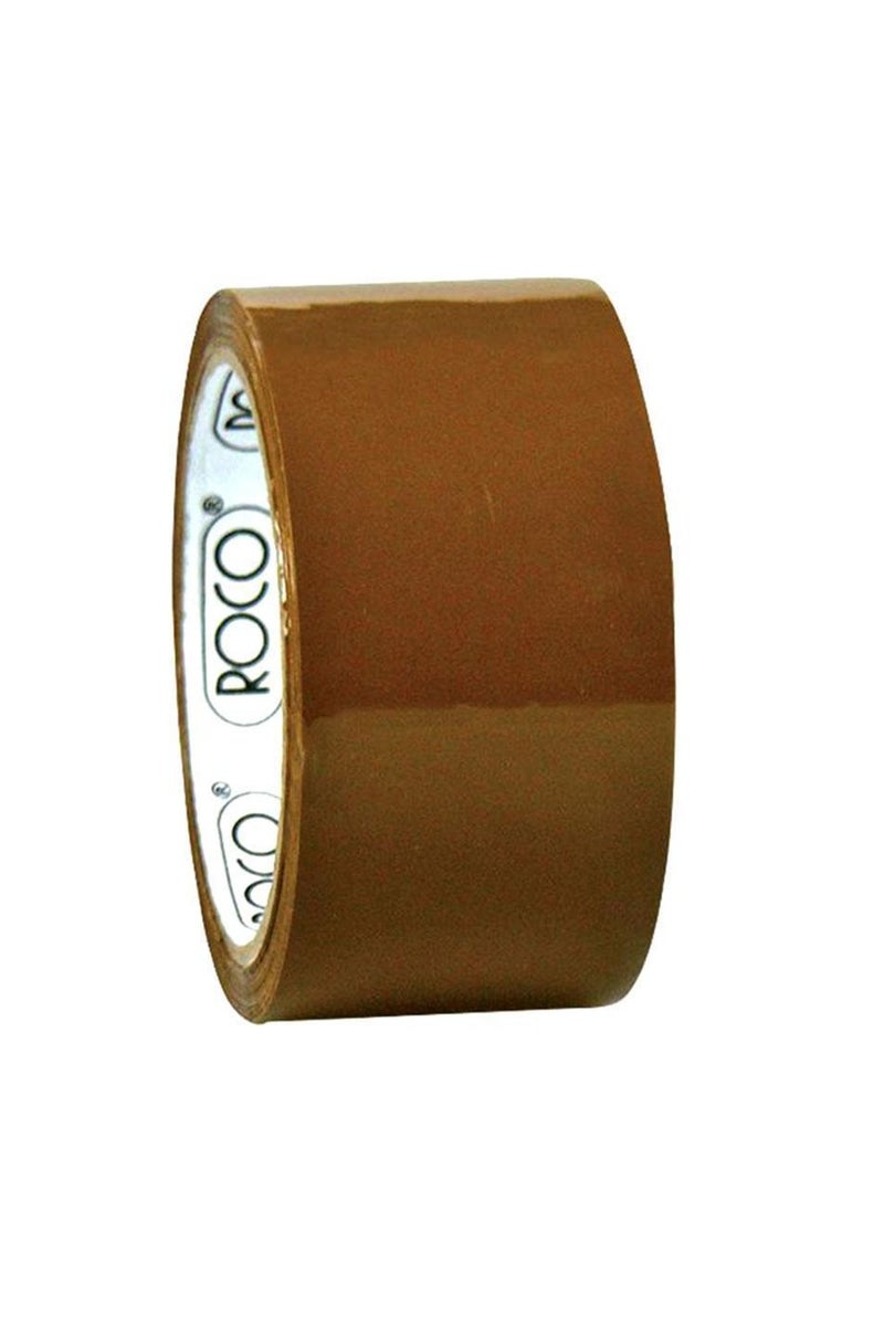 روكو شريط تغليف 48 مم × 50 ياردة بني