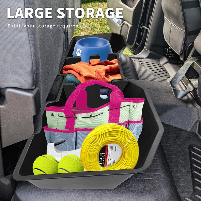 XPHAZZ Automobile Under Seat Storage Compatible with Chevy Silverado/GMC Sierra (2007-2018) 1500 (2007-2019) 2500HD 3500HD (2007-2018 1500 Model) - Image 3