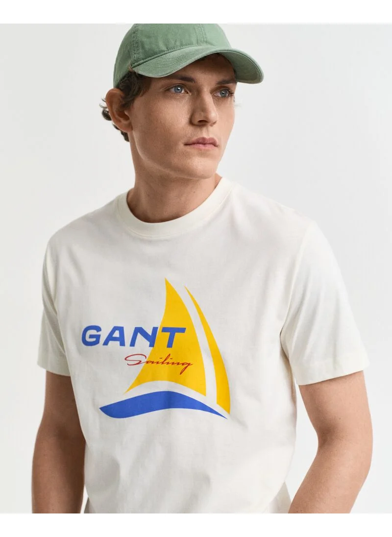 غانت Gant Graphic Ss T-Shirt