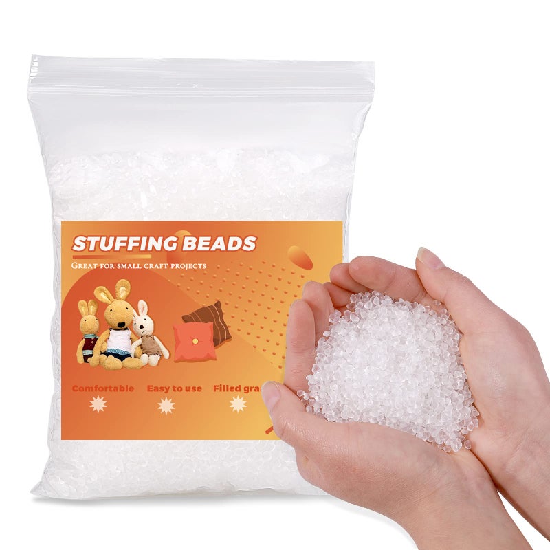 Butuze Weighted Stuffing Beads 53oz Craft Stuffing Beads Rubber Filler for Weighted Stuffed Animal for Craft 150g - Image 3