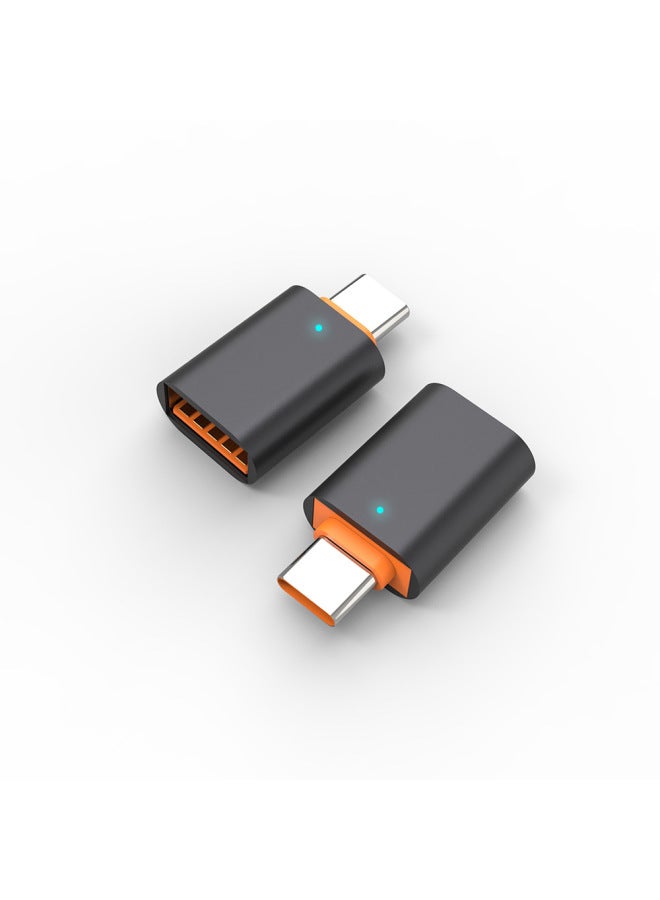 Usb 3.0 Type-c To Otg Adapter Suitable For Huawei Mobile Phone Memory Expansion Converter-Interface Form:C Revolution USB3.0 Silver Match (dust Cap) - Image 5