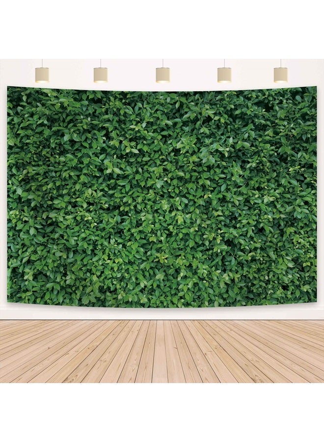 Msocio 7x5ft Durable Polyester Fabric Spring Greenery Leaves Grass Nature Photography Backdrop for Birthday Wedding Safari Dinosaur Baby Shower Party Decorations Background Portrait Photo Booth - Image 4