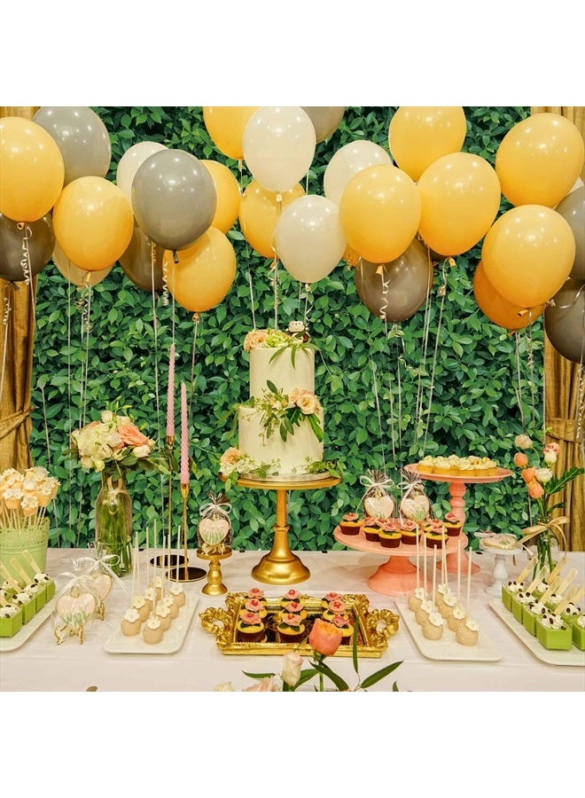 Msocio 7x5ft Durable Polyester Fabric Spring Greenery Leaves Grass Nature Photography Backdrop for Birthday Wedding Safari Dinosaur Baby Shower Party Decorations Background Portrait Photo Booth - Image 3