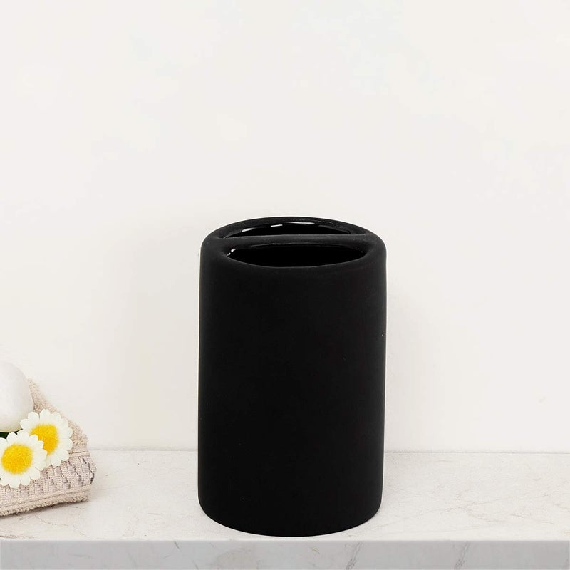 Home Centre Mandarin Solid Ceramic Toothbrush Holder - Image 1