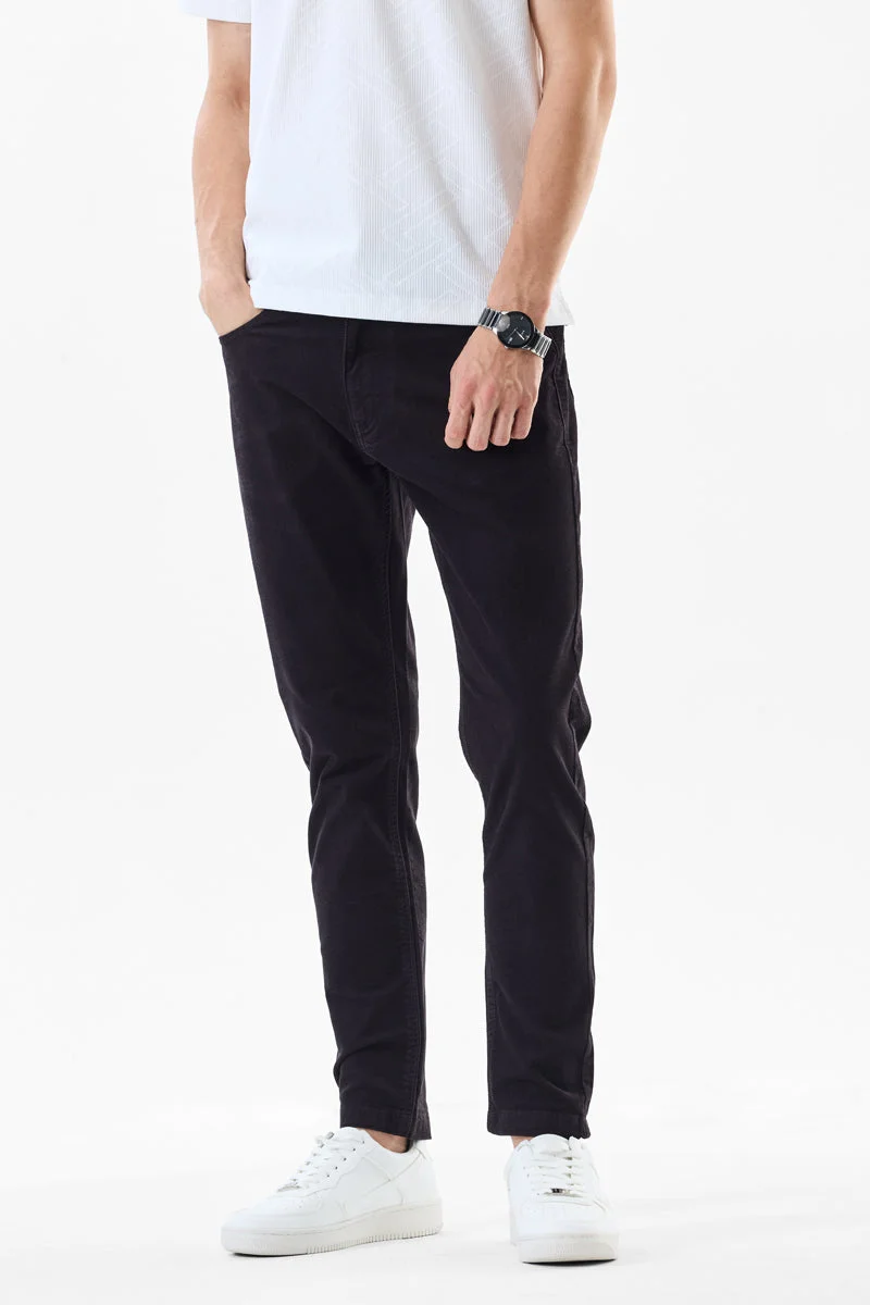 SNITCH Slim Fit Five Pocket Denim Trousers