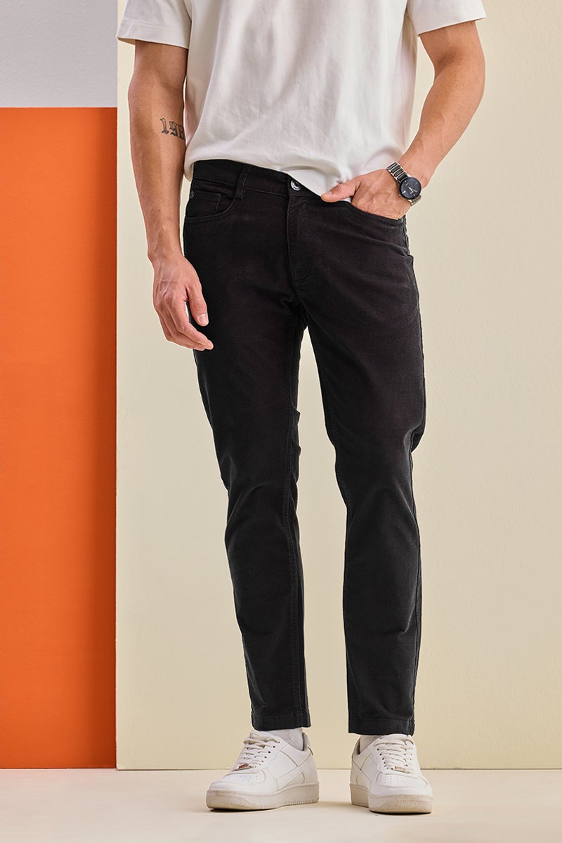SNITCH Slim Fit Five Pocket Denim Trousers - Image 1