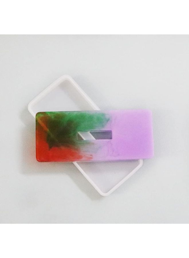 2-Piece Moon Shape Silicone Mold DIY Resin 16 x 16.4 cm - Image 3