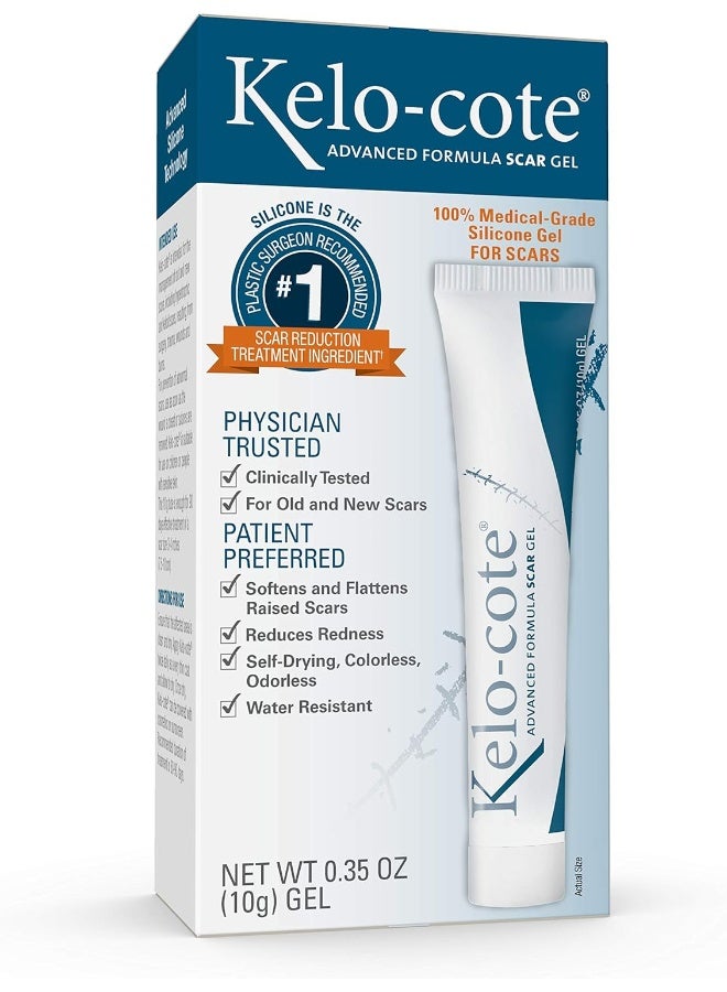 Kelo-Cote Advanced Formula Scar Gel, 10 Grams - Image 1