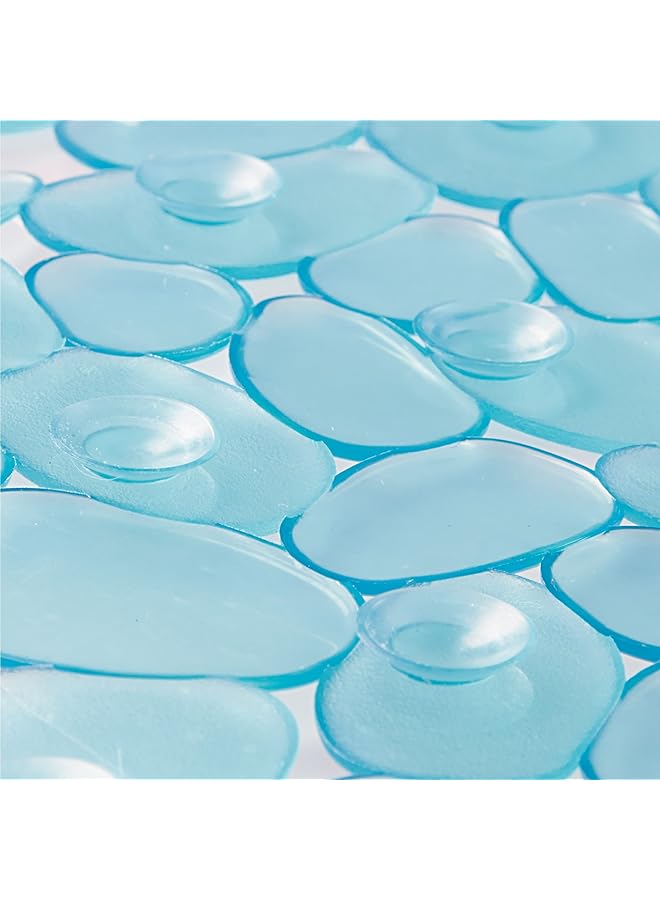 InterDesign 80011 Blue Pebblz Bath Mat - Image 4