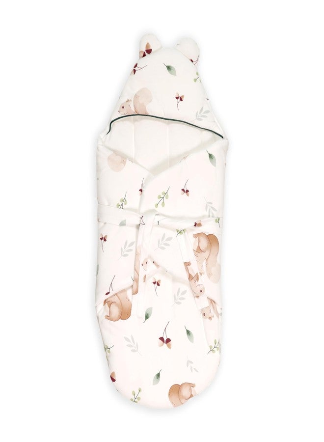 Kicks & Crawl Nutty Nest Carry Nest |Cotton Sleep nest for Infants & New Born Baby | Portable/Travel & Skin Friendly | 0-6 Months - Image 1