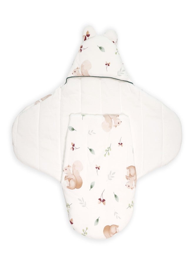 Kicks & Crawl Nutty Nest Carry Nest |Cotton Sleep nest for Infants & New Born Baby | Portable/Travel & Skin Friendly | 0-6 Months - Image 3