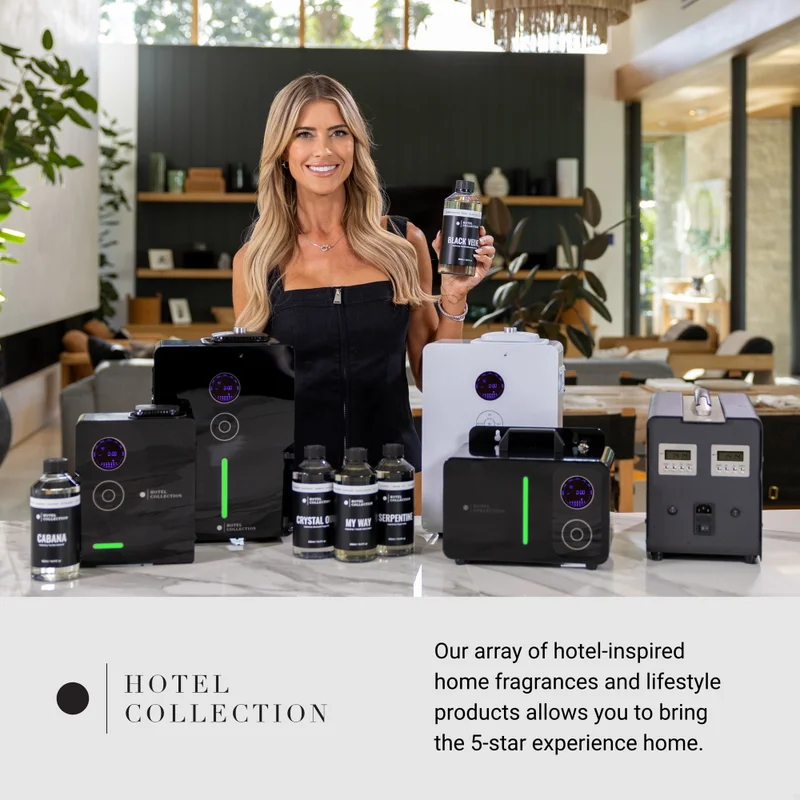 Hotel Collection  California Love Fragrance Oil Blend - Hotel Inspired for Luxury Essential Oil Diffusers - Aromatherapy Scent Diffuser Oil - Green Tea, Lemongrass, and Lily - 50 mL, 1.7 fl oz  | Best Price UAE