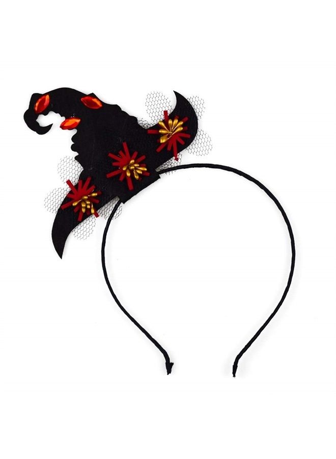 LaZimnInc 2 Pcs Halloween Headband Decorations Spider Headdress Festival Headpiece Cosplay - Image 1