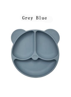 Generic 6-piece grey blue silicone food set  - Image 2