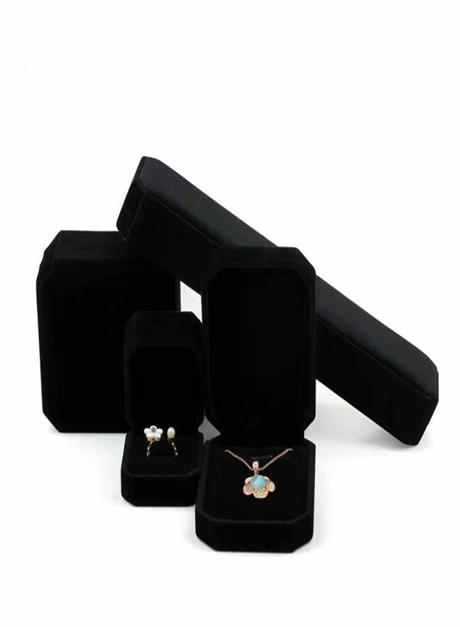 FAYADA Bangle Gift Box Velvet Black Bracelet Display Case for Wedding, Proposal, Birthday and Anniversary - Image 4