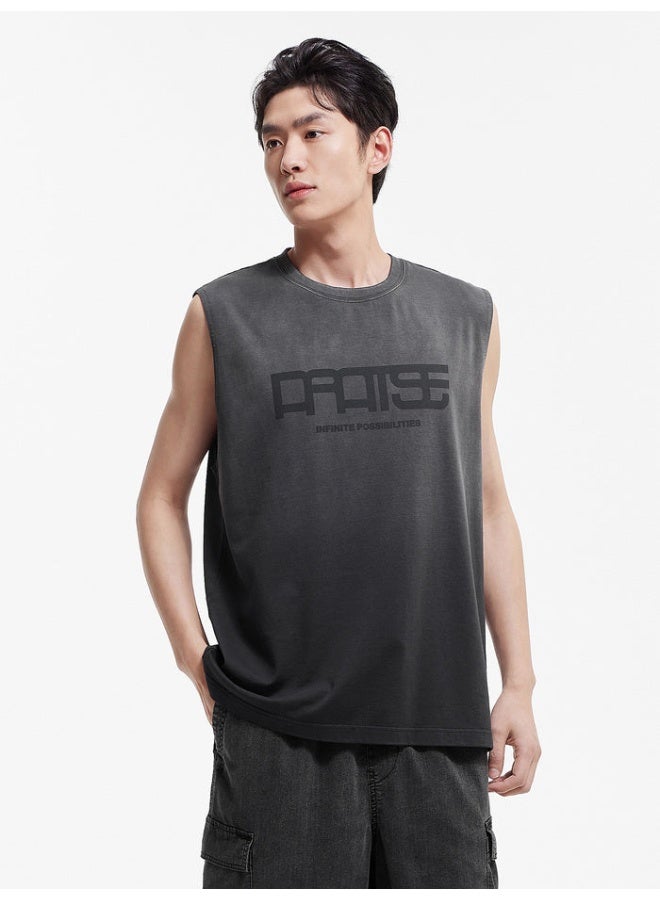 SEMIR Men's Sleeveless T-Shirt with Front Print - Image 1